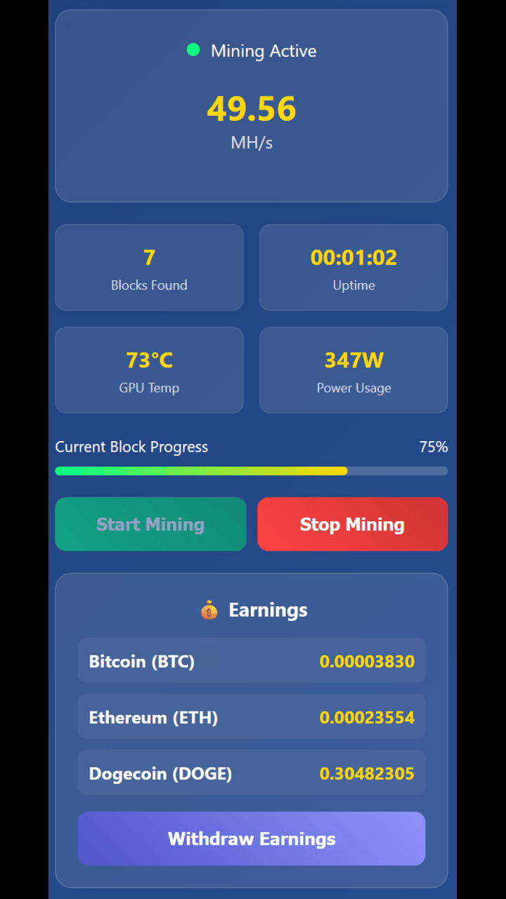 Brute Crypto Mining apk for Android